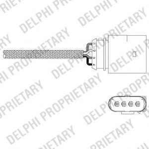 Sonda Lambda AUDI A4 Avant (8E5, B6) (2001 - 2004) DELPHI ES20342-12B1 piesa NOUA