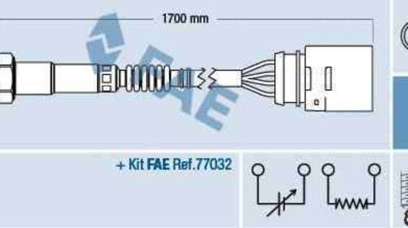 Sonda Lambda AUDI A4 Avant 8ED B7 Producator ENGITECH ENT600016