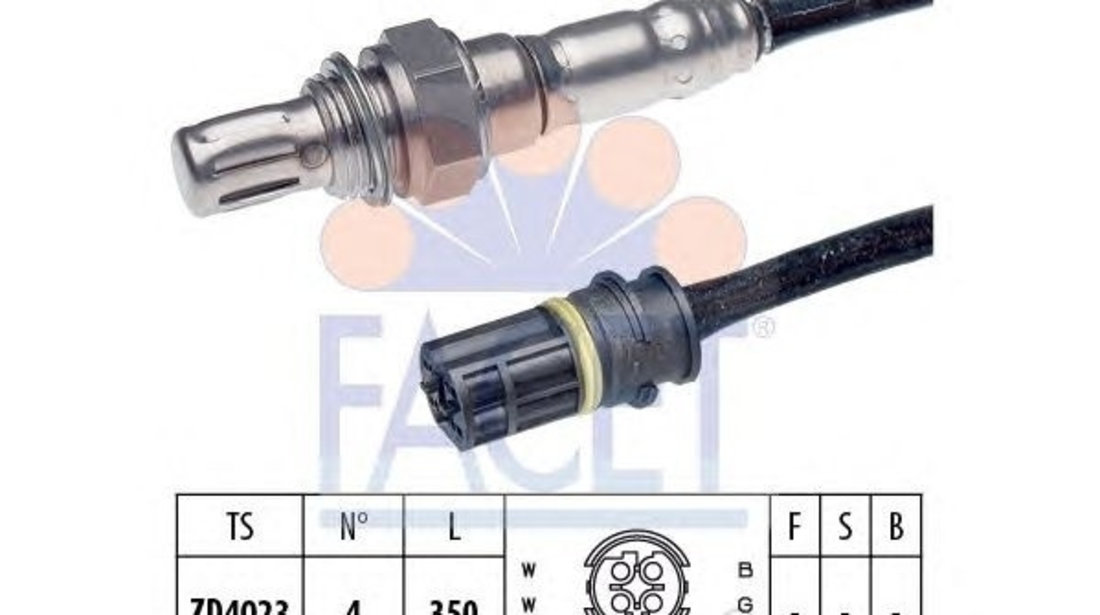 Sonda lambda BMW Seria 5 (E39) FACET 107274 cod intern: SL183