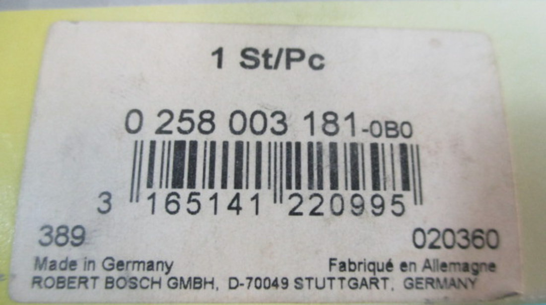 SONDA LAMBDA BOSCH 0258003181 SEAT VW ⭐⭐⭐⭐⭐