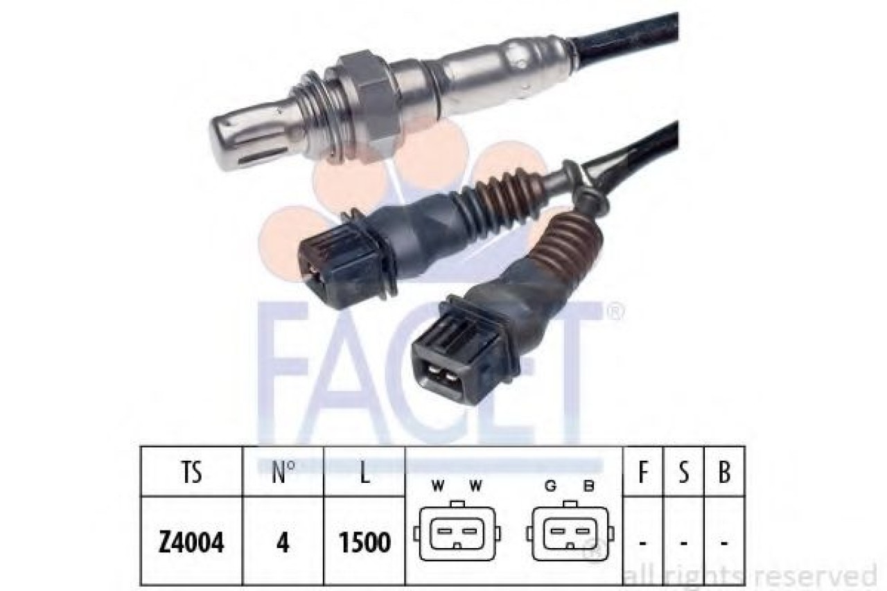 Sonda Lambda CITROEN XANTIA (X1) (1993 - 1998) FACET 10.7064 piesa NOUA