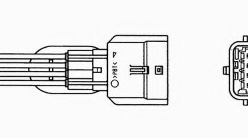 Sonda Lambda DACIA LOGAN MCV (KS) (2007 - 2016) NGK 1336 piesa NOUA