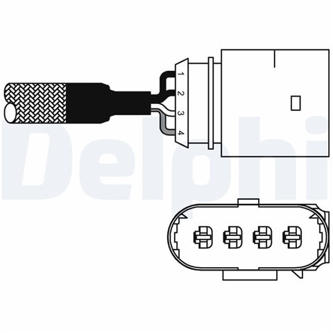 Sonda Lambda Delphi Audi ES10981-12B1
