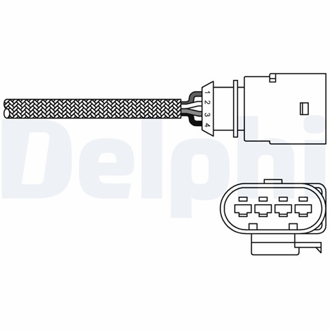 Sonda Lambda Delphi Audi ES20289-12B1