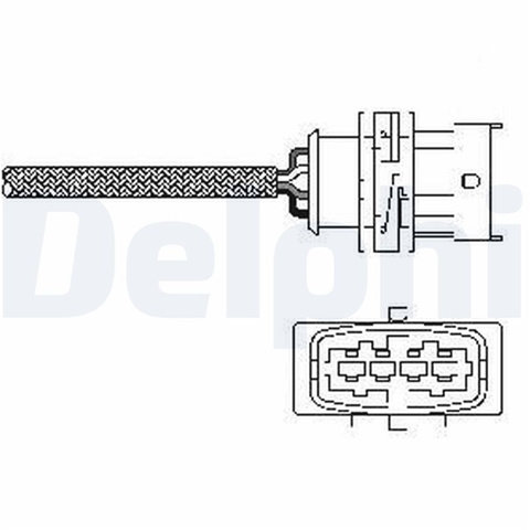 Sonda Lambda Delphi General Motors ES10789-12B1