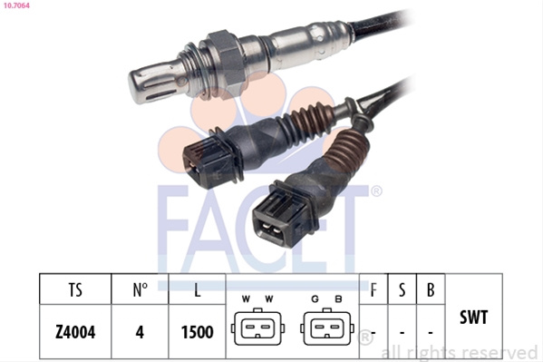 Sonda Lambda Facet Fd Promo Limitat Fd Nbb Citroën 10.7064