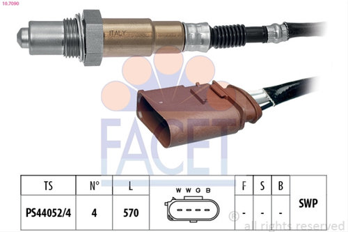 Sonda Lambda Facet Seat 10.7090
