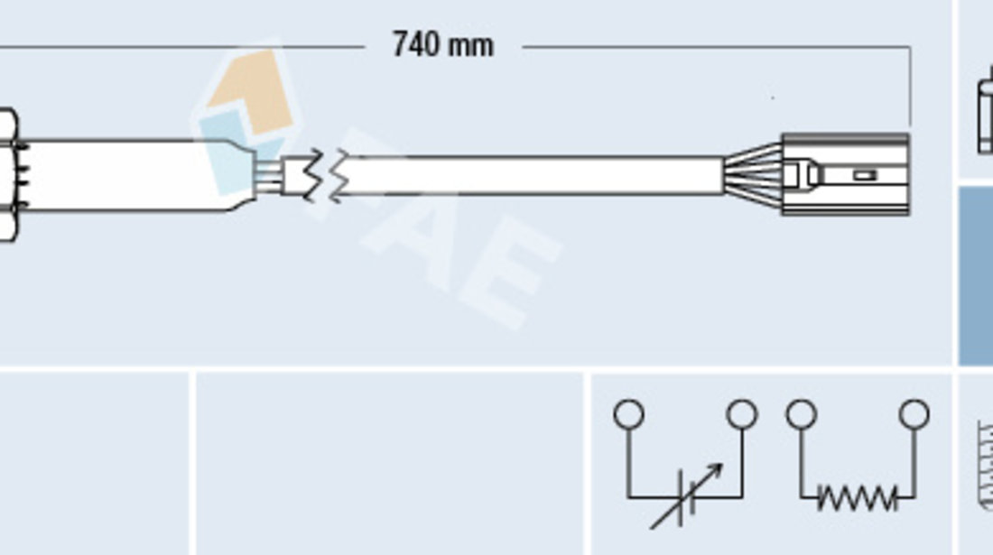 Sonda Lambda (FAE77189 FAE) VOLVO