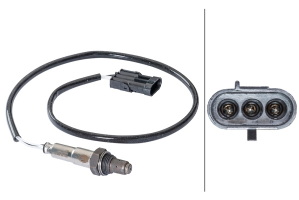 Sonda Lambda fata (6PA358066921 HELLA) RENAULT