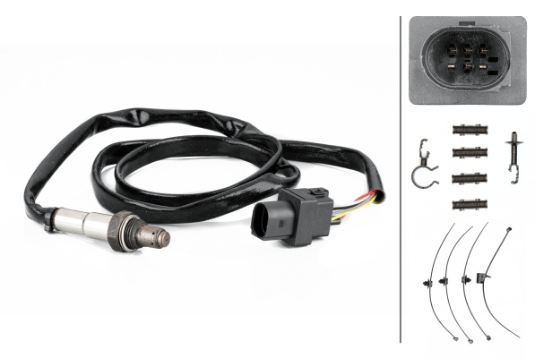 Sonda Lambda fata (6PA358103121 HELLA) AUDI,BENTLEY,SEAT,VW