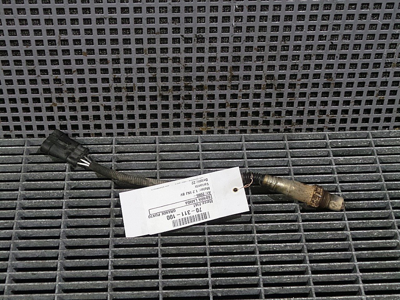SONDA LAMBDA FIAT GRANDE PUNTO GRANDE PUNTO 1.2 INJ 8V - (2005 2009)