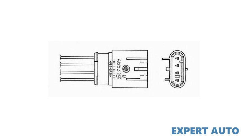 Sonda lambda Fiat PANDA Van (169) 2004-2016 #2 1726