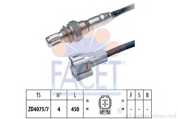 Sonda Lambda FIAT SEDICI (FY) (2006 - 2016) FACET 10.8092 piesa NOUA