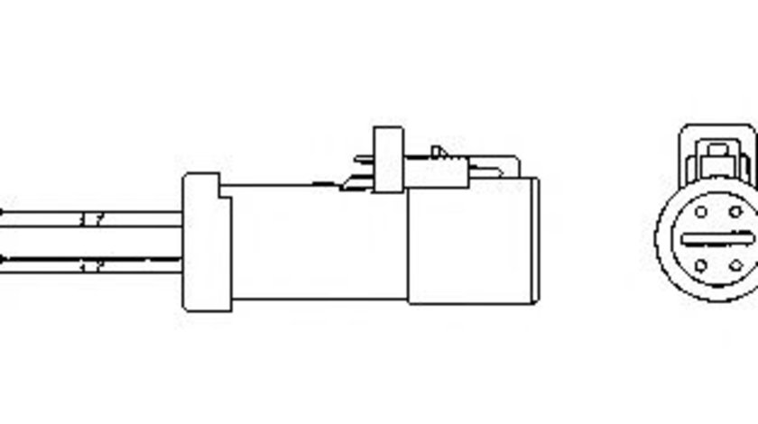 Sonda Lambda FORD FOCUS (DAW, DBW) (1998 - 2007) NGK 1820 piesa NOUA