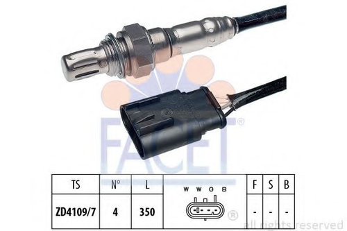 Sonda Lambda FORD KA (RU8) (2008 - 2016) FACET 10.8097 piesa NOUA
