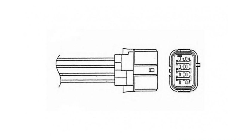 Sonda lambda Honda CIVIC Mk IV hatchback (EG) 1991-1995 #2 0025