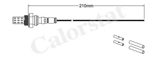 Sonda Lambda HONDA CIVIC VI Hatchback (EJ, EK) (1995 - 2001) CALORSTAT by Vernet LS010223 piesa NOUA