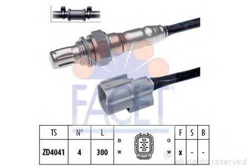 Sonda Lambda HONDA CR-V II (RD) (2001 - 2006) FACET 10.7725 piesa NOUA