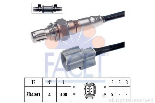 Sonda Lambda HONDA STREAM (RN) (2001 - 2016) FACET 10.7725 piesa NOUA