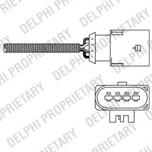Sonda Lambda LAND ROVER FREELANDER Soft Top (LN) (1998 - 2006) DELPHI ES20303-12B1 piesa NOUA