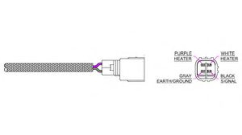 Sonda Lambda LEXUS GS (UZS161, JZS160, UZS160) (1997 - 2005) DELPHI ES20156-12B1 piesa NOUA