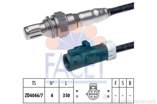 Sonda Lambda MAZDA 2 (DY) (2003 - 2016) FACET 10.7679 piesa NOUA