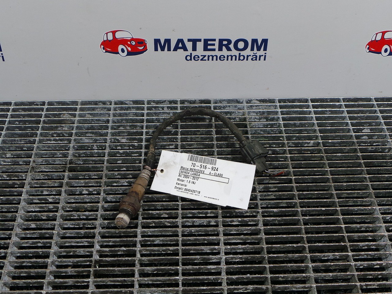 SONDA LAMBDA MERCEDES A-CLASS A-CLASS 1.5 INJ - (2004 2012)