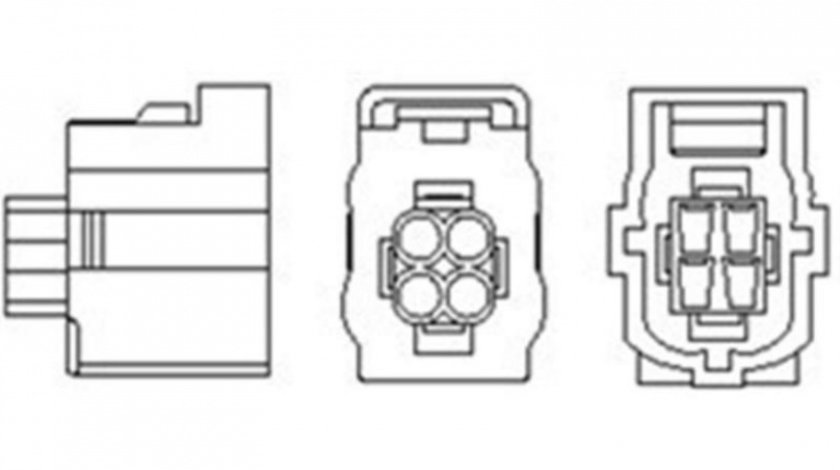 Sonda lambda Mercedes CLK Cabriolet (A209) 2003-2010 #2 0045420718