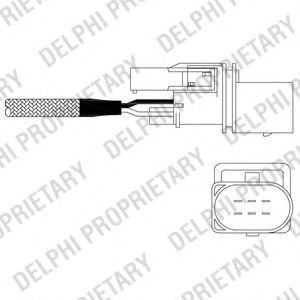Sonda Lambda MERCEDES E-CLASS T-Model (S211) (2003 - 2009) DELPHI ES11026-12B1 piesa NOUA