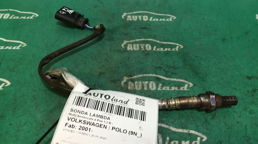 Sonda Lambda Mufa Semiovala 4 Pini 1.2 B Volkswagen POLO 9N 2001