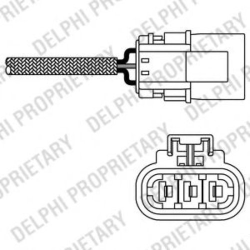 Sonda Lambda NISSAN MICRA II (K11) (1992 - 2003) DELPHI ES10456-12B1 piesa NOUA