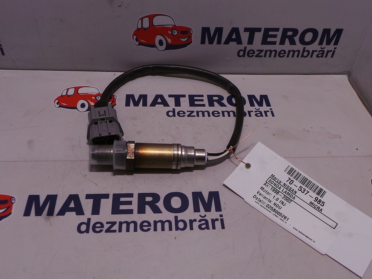 SONDA LAMBDA NISSAN MICRA MICRA 1.0 INJ - (1992 2002)