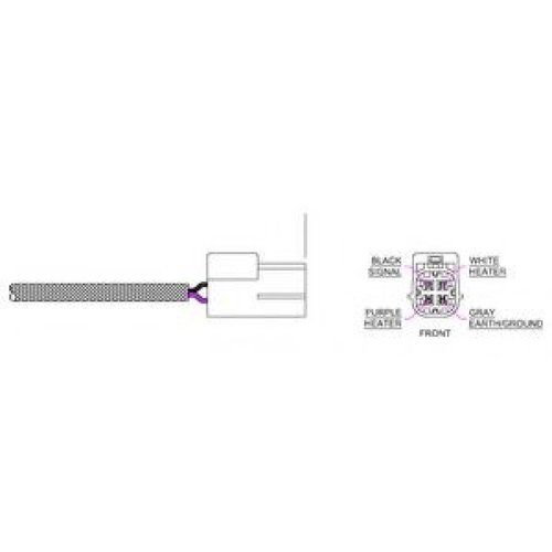 Sonda Lambda NISSAN PATHFINDER III (R51) (2005 - 2012) DELPHI ES20172-12B1 piesa NOUA