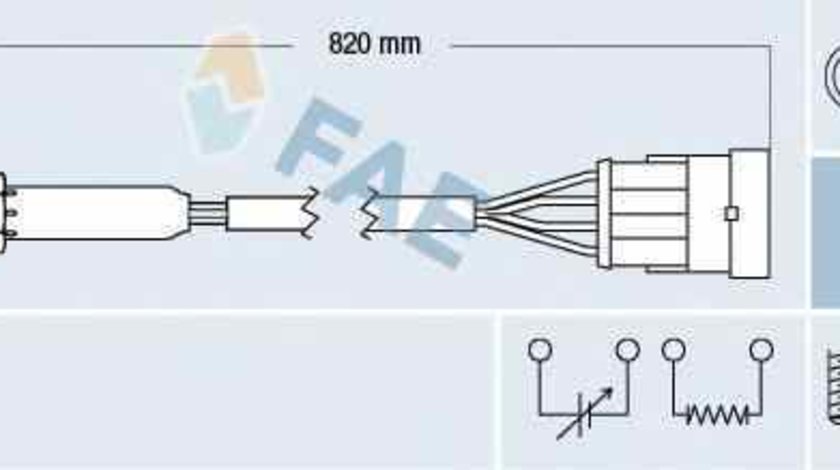 Sonda Lambda OPEL ASTRA F 56 57 FAE 77184