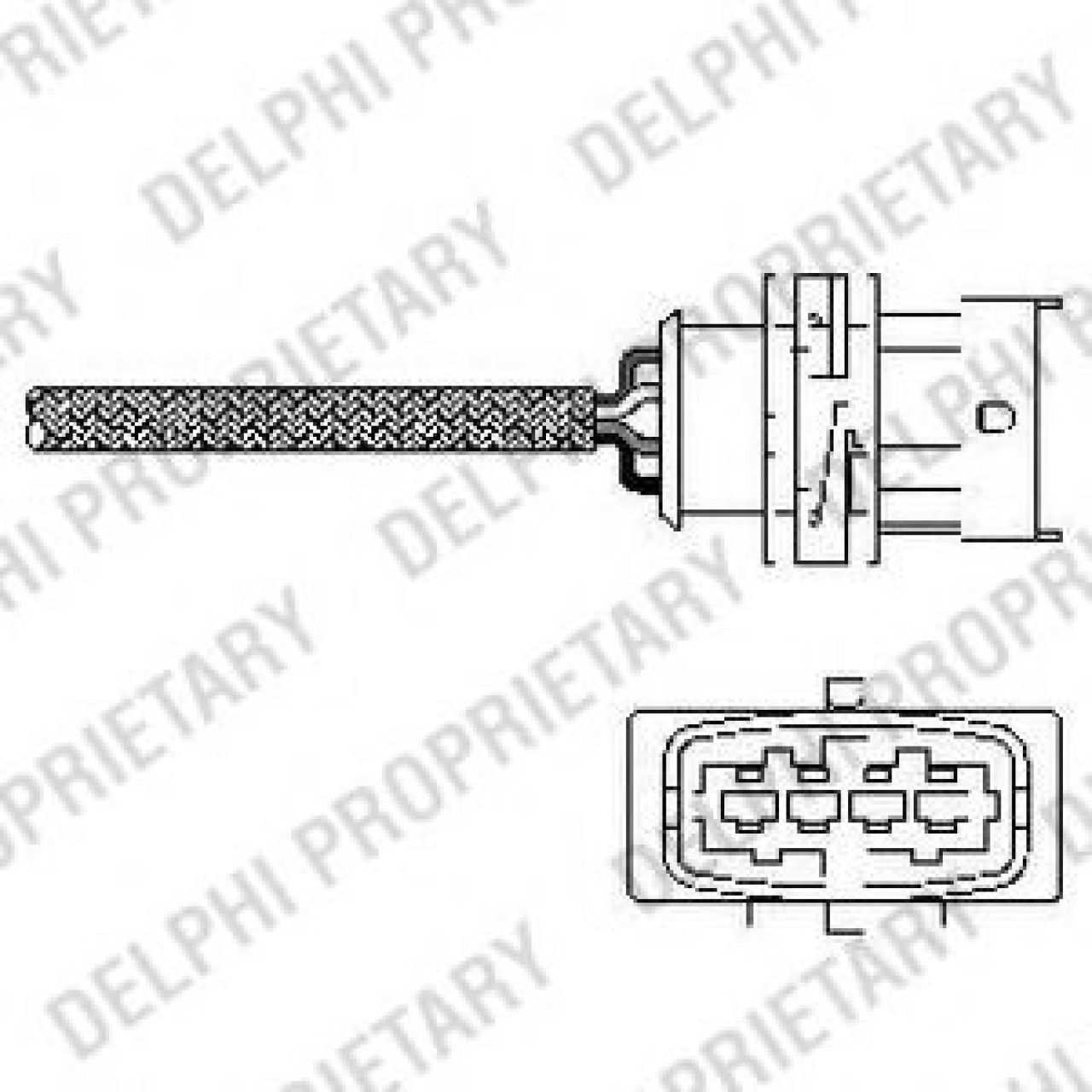 Sonda Lambda OPEL ASTRA G Hatchback (F48, F08) (1998 - 2009) DELPHI ES10789-12B1 piesa NOUA