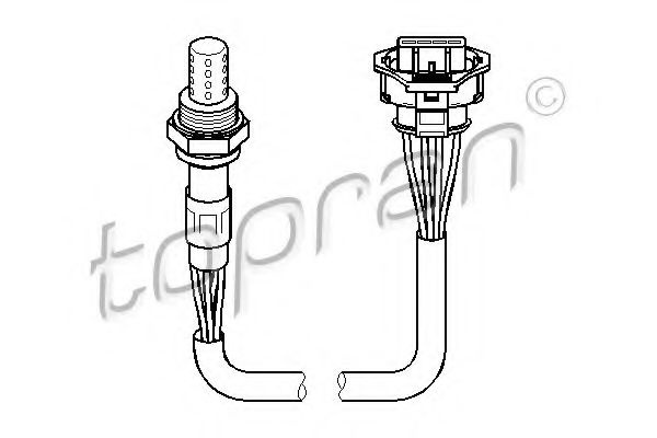 Sonda Lambda OPEL ASTRA H Combi (L35) (2004 - 2016) TOPRAN 206 629 piesa NOUA