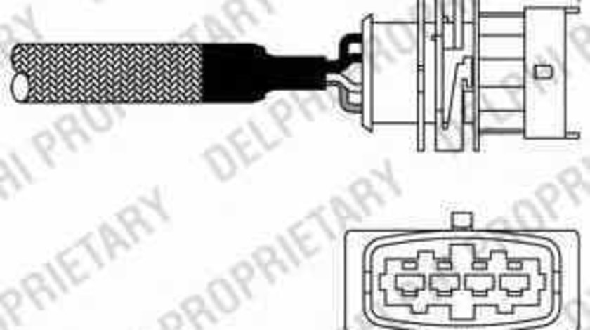 Sonda Lambda OPEL CORSA B 73 78 79 DELPHI ES10982-12B1