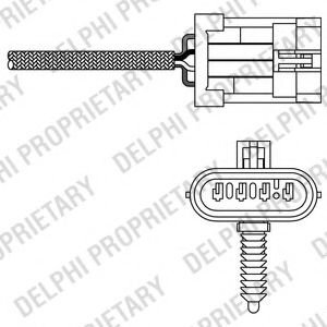 Sonda Lambda OPEL FRONTERA B (6B) (1998 - 2016) DELPHI ES20299-12B1 piesa NOUA