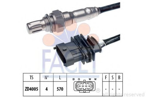 Sonda Lambda OPEL MERIVA (2003 - 2010) FACET 10.7089 piesa NOUA