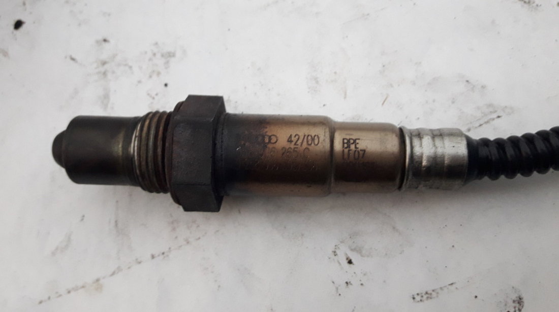 Sonda lambda original AUDI/VW, AUDI A4 B6, 2001, 2.0 Benzina, 131 CP, cod motor ALT, 058906265C