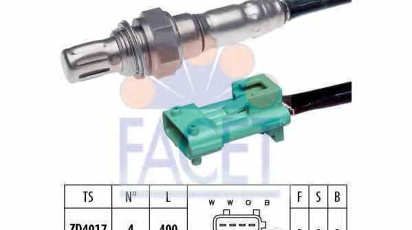 Sonda Lambda PEUGEOT 206+ T3E FACET 10.8068