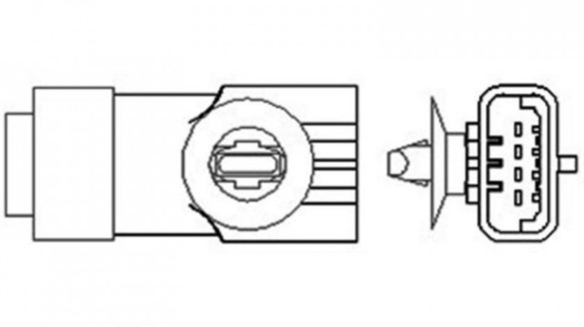 Sonda lambda Renault LAGUNA I Estate (K56_) 1995-2001 #2 0258006046