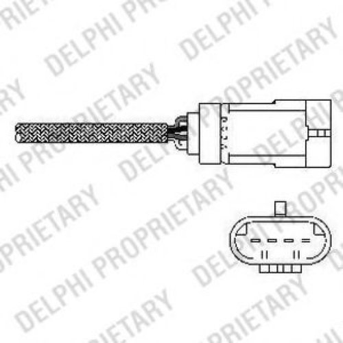 Sonda Lambda RENAULT MEGANE II Grandtour (KM0/1) (2003 - 2012) DELPHI ES10793-12B1 piesa NOUA