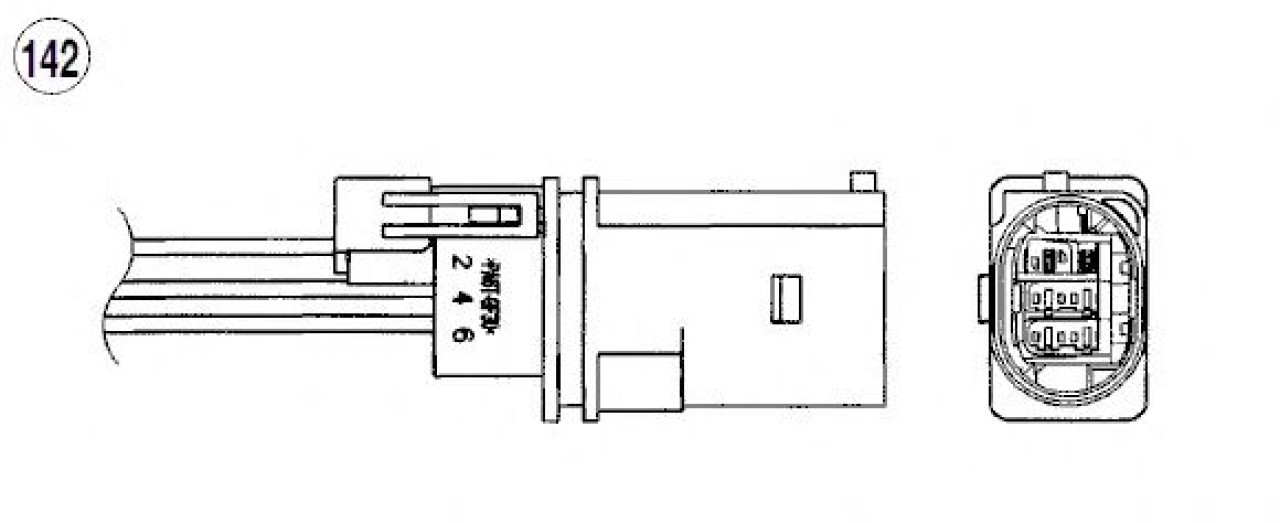 Sonda Lambda SEAT IBIZA V ST (6J8, 6P8) (2010 - 2016) NGK 95001 piesa NOUA
