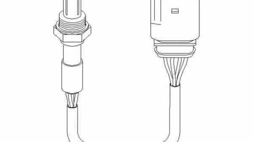 Sonda Lambda SKODA OCTAVIA 1U2 TOPRAN 111 609