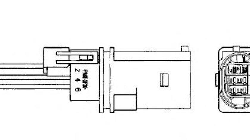 Sonda Lambda SKODA ROOMSTER Praktik (5J) (2007 - 2015) NGK 95001 piesa NOUA