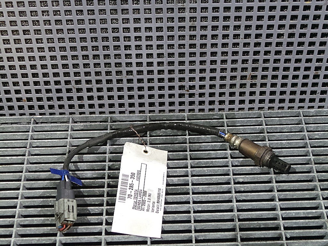 SONDA LAMBDA TOYOTA AVENSIS AVENSIS 2.0 INJ - (2003 2008)