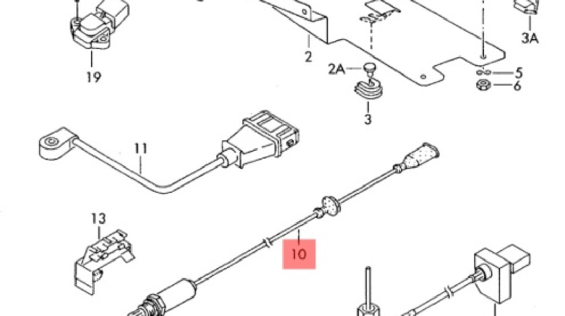 Sonda lambda Volkswagen Polo (6N2) Hatchback 2001 1.4 16v VOLKSWAGEN POLO (6N2) [ 1999 - 2001 ] OEM 030906262K