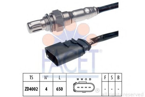 Sonda Lambda VW FOX (5Z1, 5Z3) (2003 - 2016) FACET 10.7585 piesa NOUA