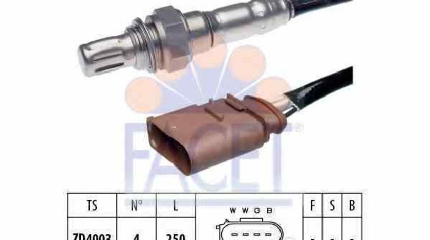 Sonda Lambda VW FOX 5Z1 5Z3 FACET 10.7595